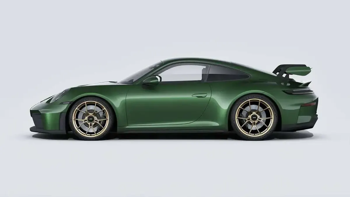 Nuova Porsche 992 Sport 510 CV (375 kW) 2026 Oak green Coupé