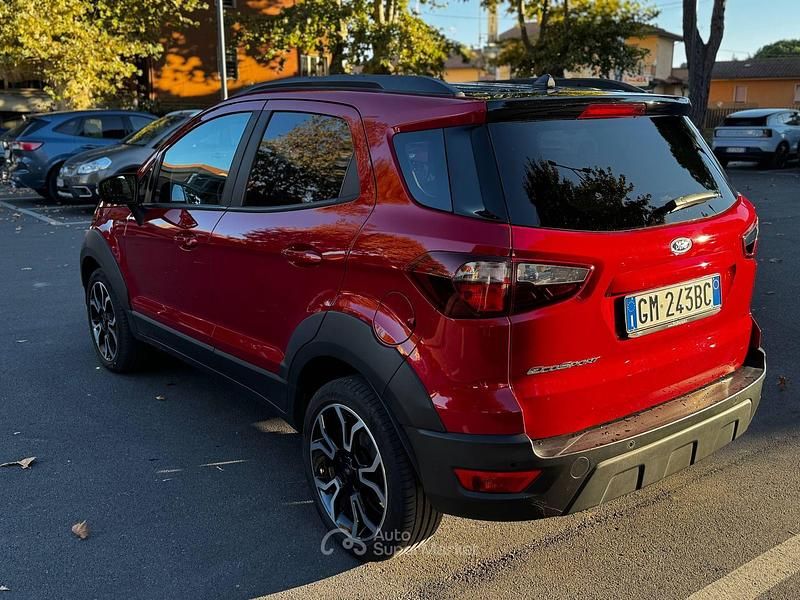 Usata Ford Ecosport Active 125 CV (91 kW) 2023 Rosso SUV