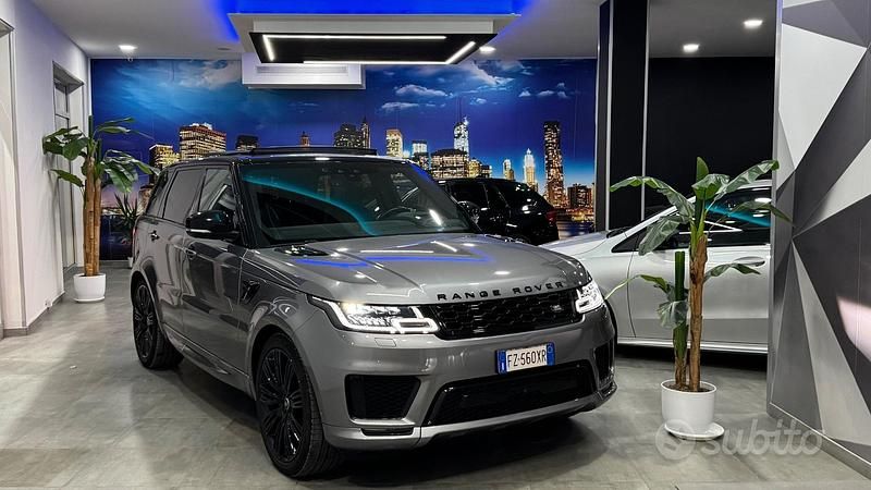 Grigio Usata 2020 Land Rover Range Rover Sport Dynamic SUV | 39.499 € (Buon prezzo) - Immagine 1/4