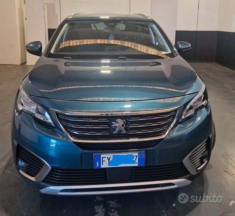 Usata Peugeot 5008 120 CV (88 kW) 2019 Verde Monovolume