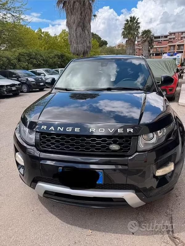 Usata Land Rover Range Rover evoque 190 CV (139 kW) 2014 Nero SUV