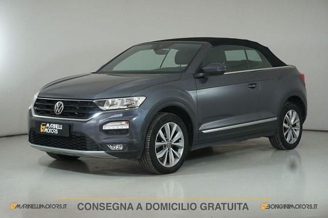 Grigio Usata 2021 VW T-Roc Cabriolet Style Cabrio | 19.900 € (Ottimo prezzo) - Immagine 1/4