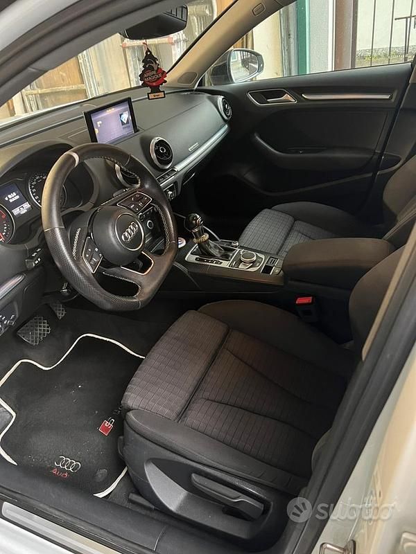 Usata Audi A3 2017 Bianco Berlina