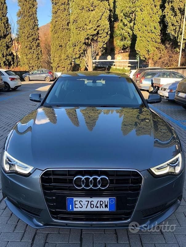 Usata Audi A5 Ambiente 177 CV (130 kW) 2013 Grigio Coupé