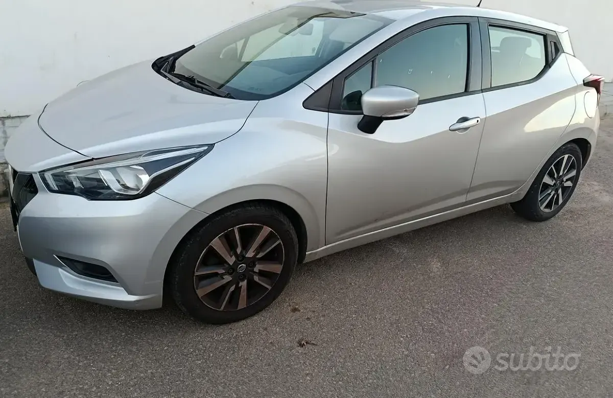 Usata Nissan Micra 90 CV (66 kW) 2018 Grigio Utilitaria