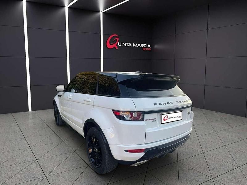 Usata Land Rover Range Rover evoque Dynamic 241 CV (177 kW) 2012 Bianco SUV