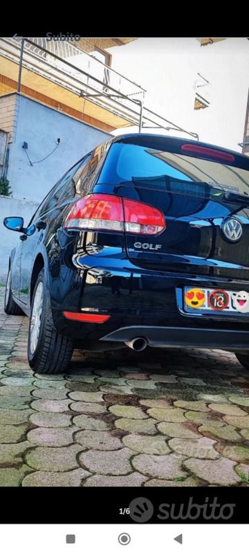 Nero Usata 2012 VW Golf VI Due volumi | 7600 € (Cara) - Immagine 1/4