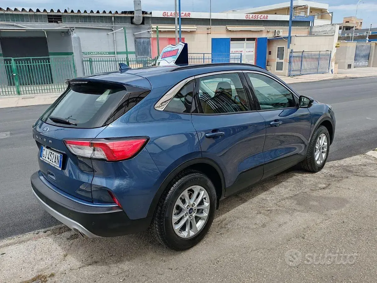 Brugt Ford Kuga Business Edition 120 HK (88 kW) 2022 Blå SUV