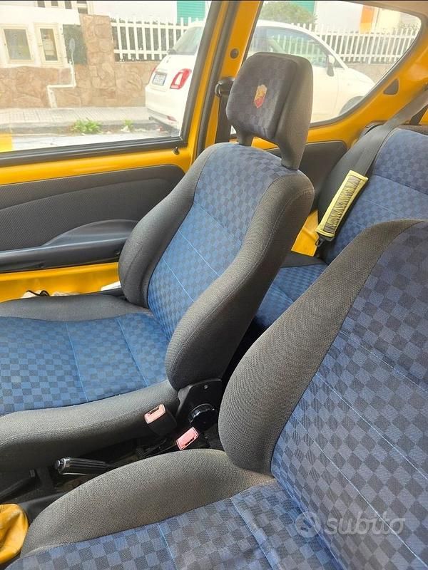 Usata Fiat 600 Abarth 2000 Giallo Utilitaria