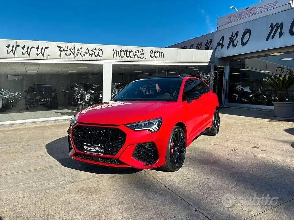 Usata Audi RS Q3 400 CV (294 kW) 2020 Rosso SUV