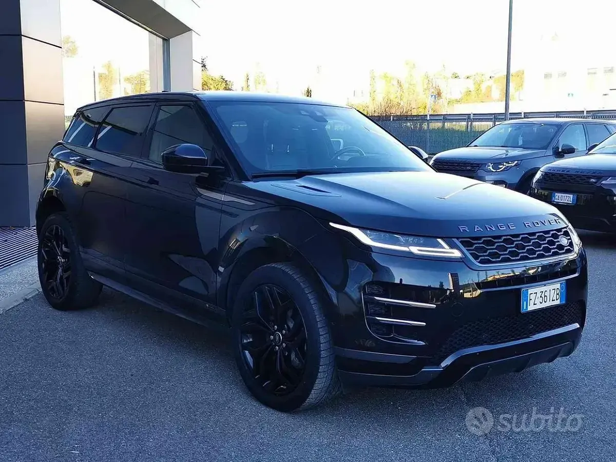 Usata Land Rover Range Rover evoque SE Dynamic 150 CV (110 kW) 2020 Giallo SUV