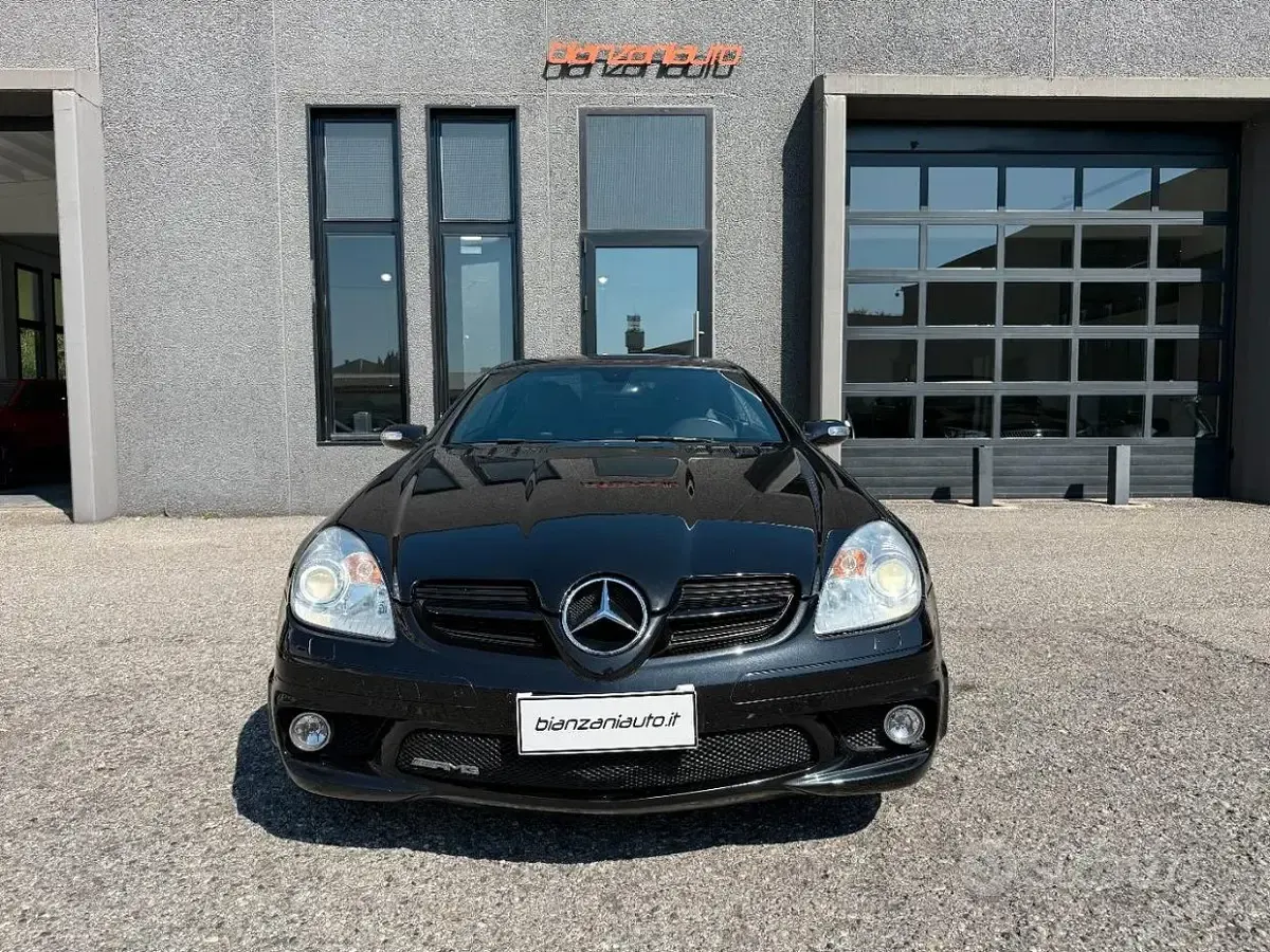 Usata Mercedes SLK350 272 CV (200 kW) 2006 Nero Cabrio