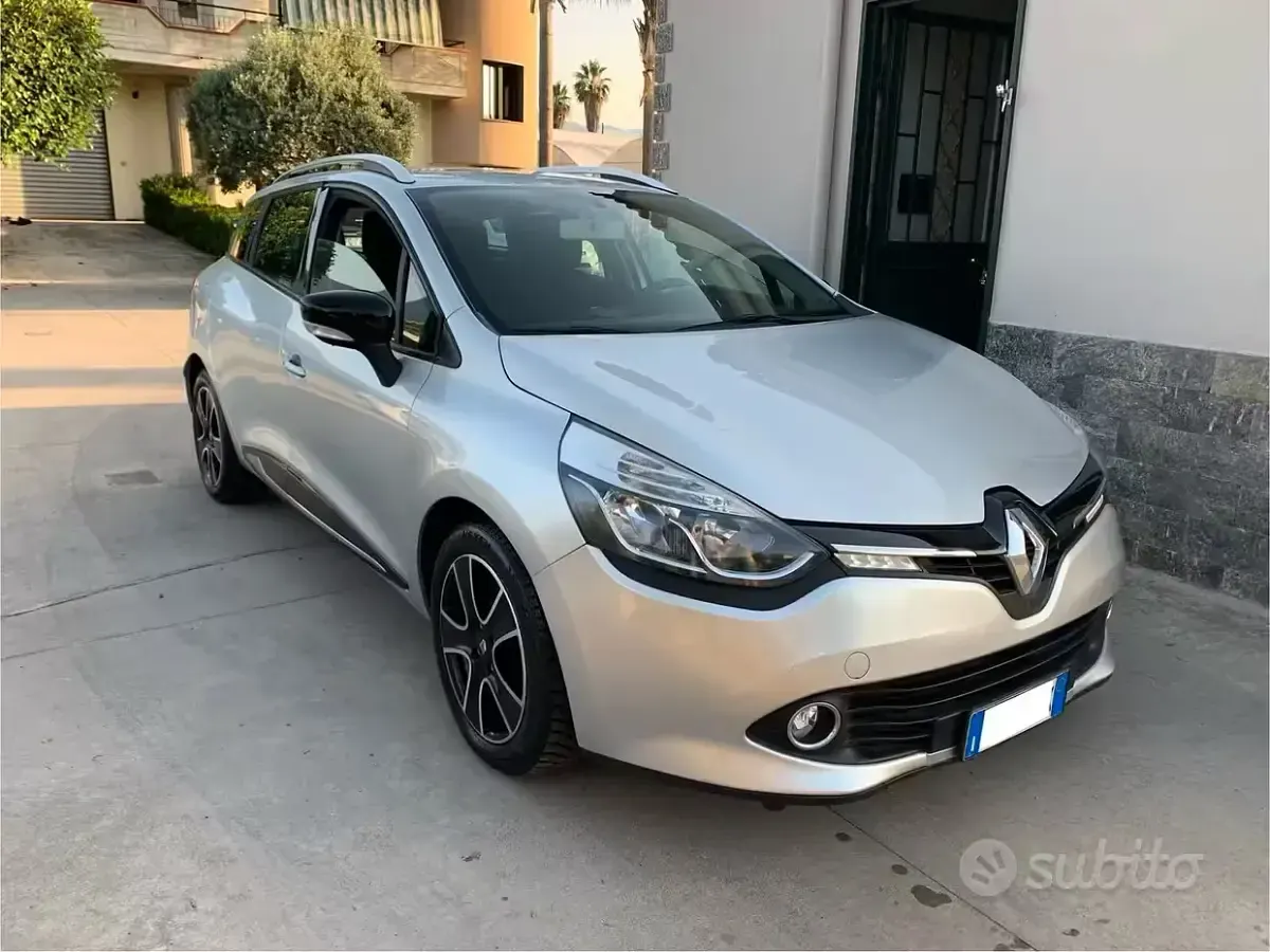 Usata Renault Clio 90 CV (66 kW) 2014 Grigio Station wagon