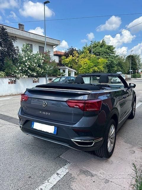 Occasion VW T-Roc Cabriolet R-line 150 PK (110 kW) 2021 Grijs Cabriolet