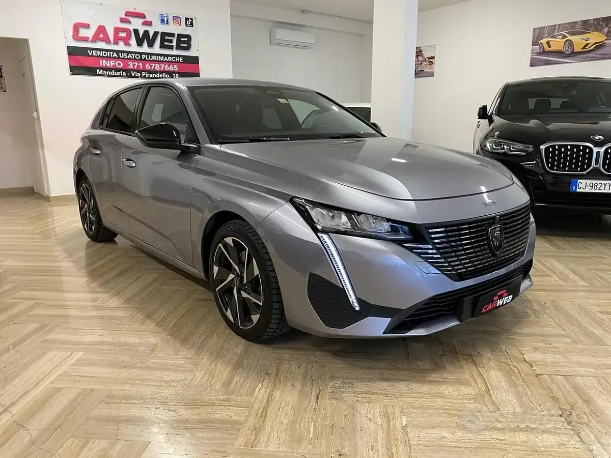 Usata Peugeot 308 Allure 131 CV (96 kW) 2023 Grigio Berlina
