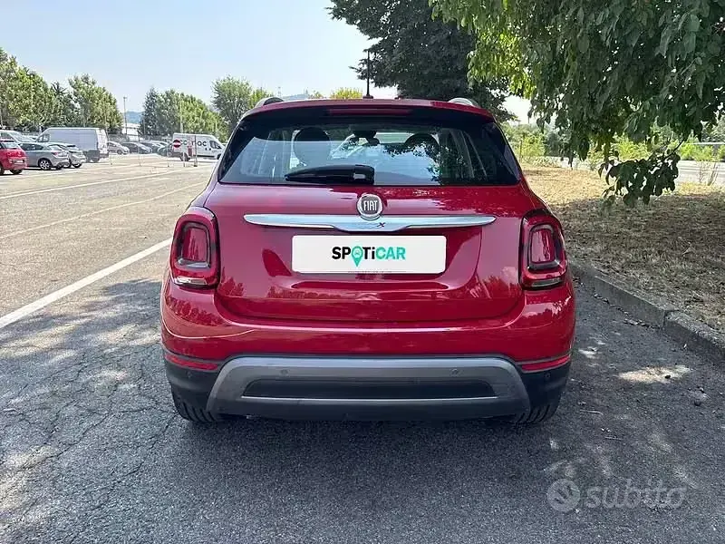 Usata Fiat 500X Cross 130 CV (95 kW) 2022 Rosso SUV