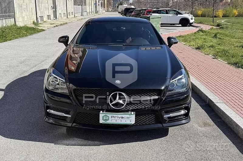 Usata Mercedes SLK250 Premium 204 CV (150 kW) 2011 Nero Cabrio