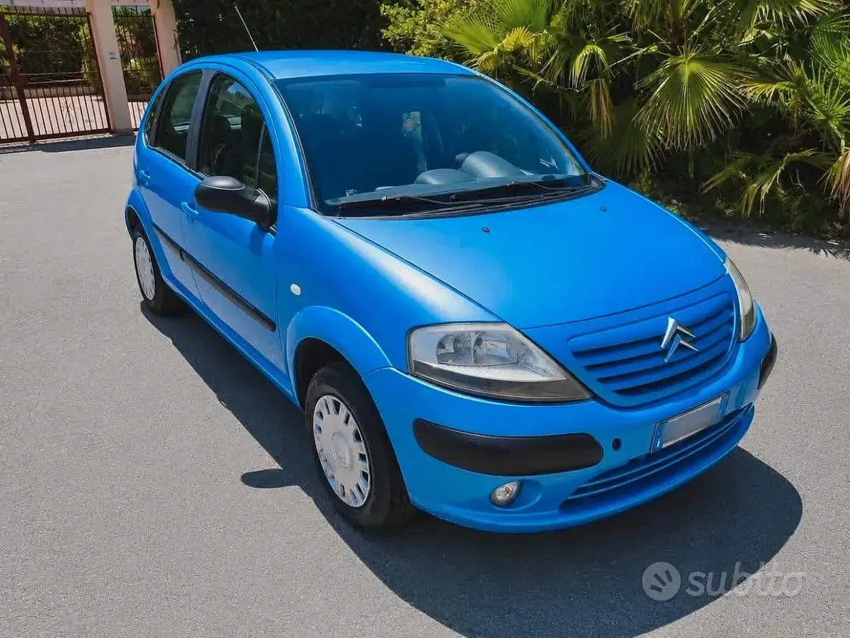 Usata Citroën C3 60 CV (44 kW) 2005 Blu Utilitaria
