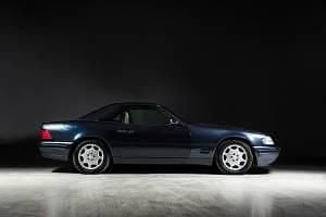 Usata Mercedes SL320 231 CV (169 kW) 1997 Nero Cabrio