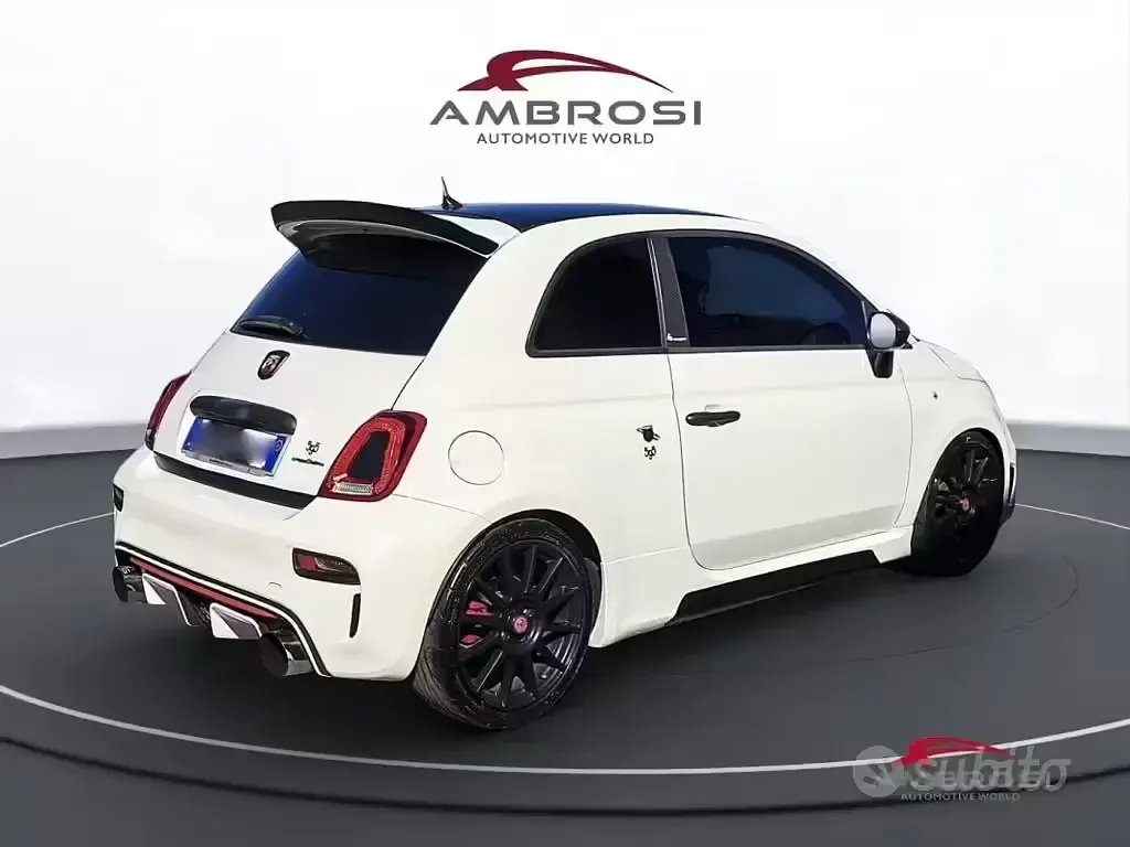 Usata Abarth 595 Competizione 179 CV (131 kW) 2017 Bianco Utilitaria