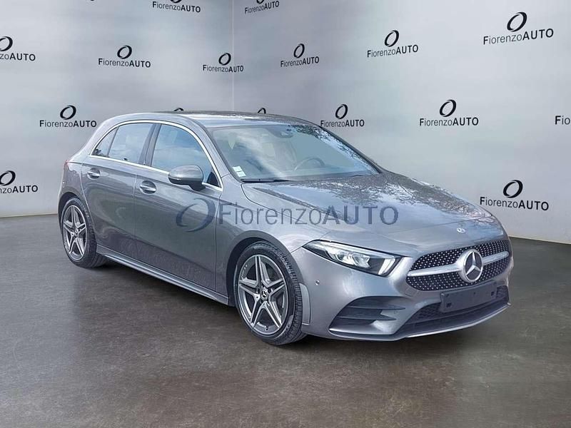 Usata Mercedes A200 AMG line 150 CV (110 kW) 2020 Grigio Utilitaria