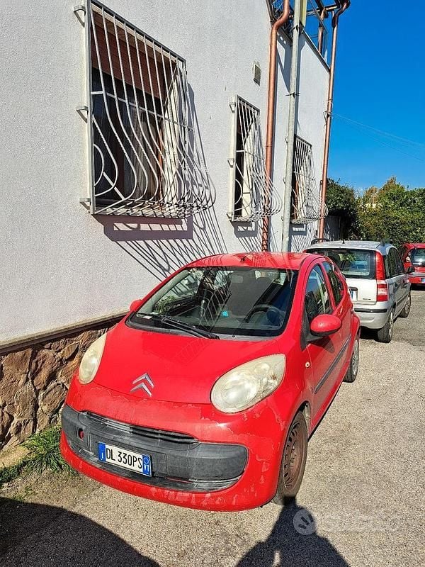 Usata Citroën C1 68 CV (50 kW) 2007 Rosso Utilitaria