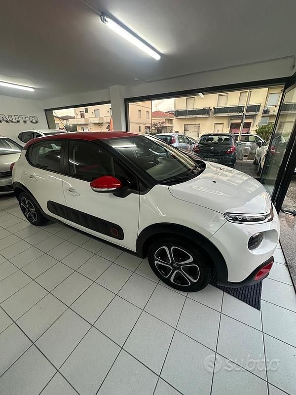 Usata Citroën C3 Shine 75 CV (55 kW) 2017 Bianco Berlina