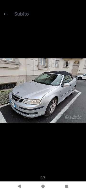 Grigio Usata 2004 Saab 9-3 Cabriolet Vector Cabrio | 5300 € (Super prezzo) - Immagine 1/4