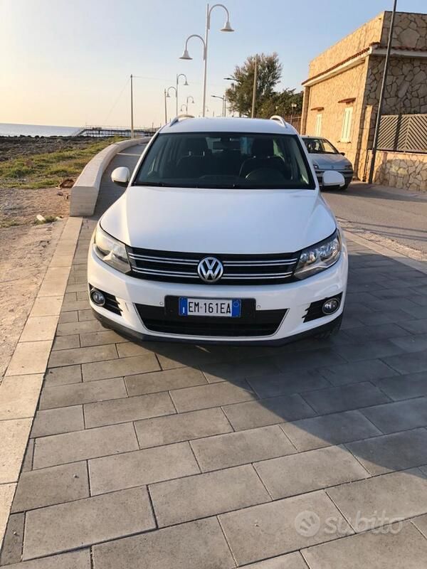 Usata VW Tiguan 160 CV (117 kW) 2013 Bianco SUV