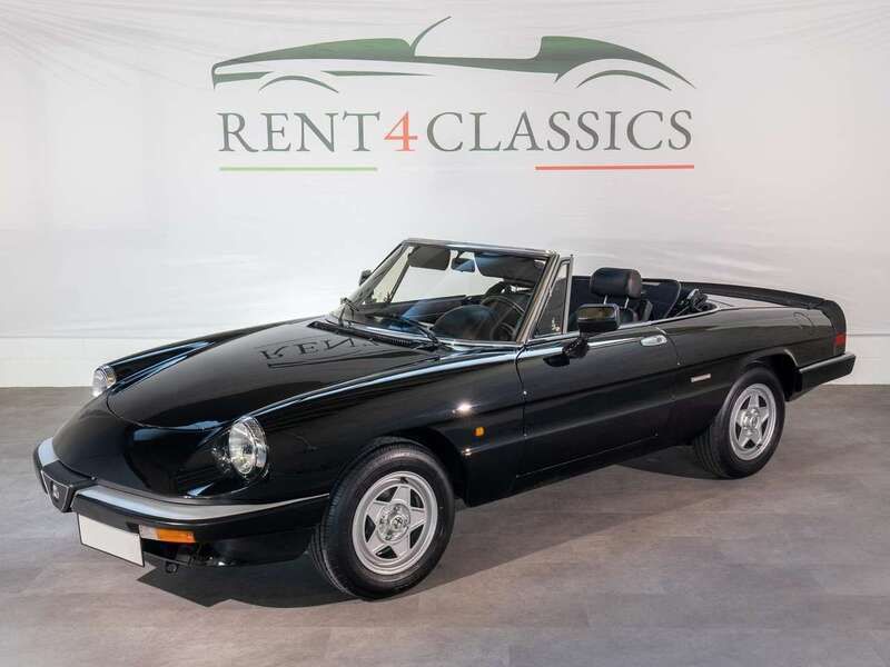 Usata Alfa Romeo Spider Quadrifoglio Verde 117 CV (86 kW) 1995 Nero Cabrio