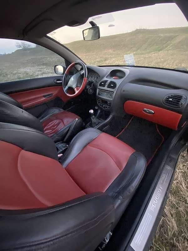 Usata Peugeot 206 109 CV (80 kW) 2006 Nero Berlina