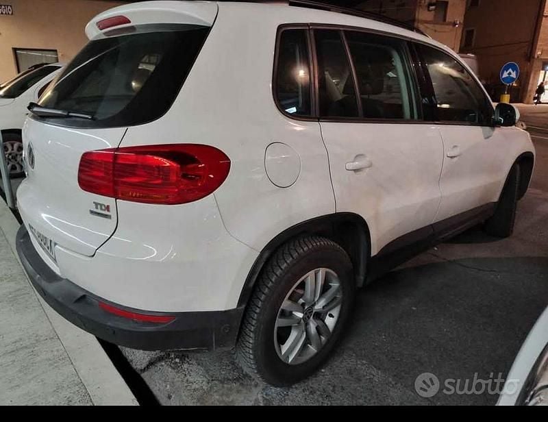 Usata VW Tiguan 110 CV (80 kW) 2013 Bianco SUV