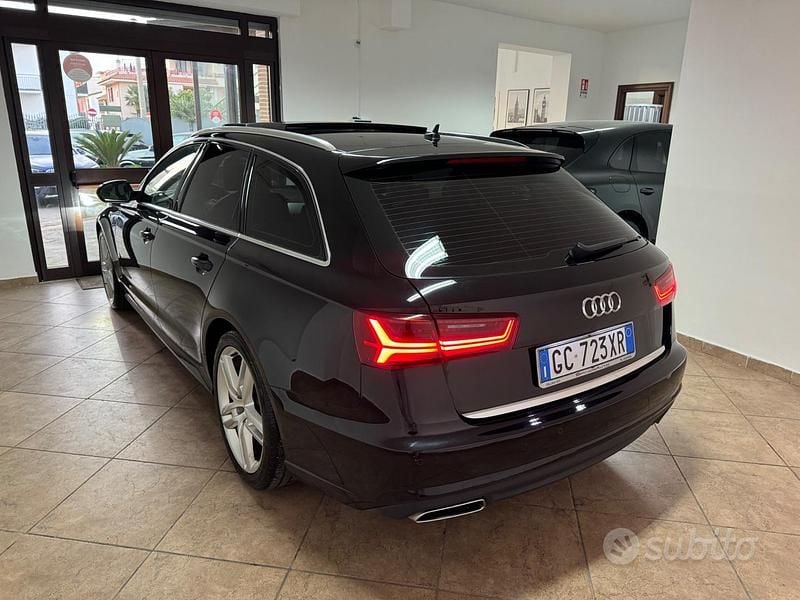 Usata Audi A6 S-Line 190 CV (139 kW) 2015 Nero Station wagon