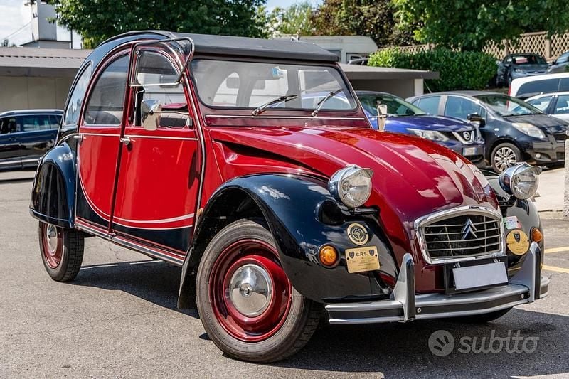 Usata Citroën 2CV Charleston 29 CV (21 kW) 1982 Rosso Berlina