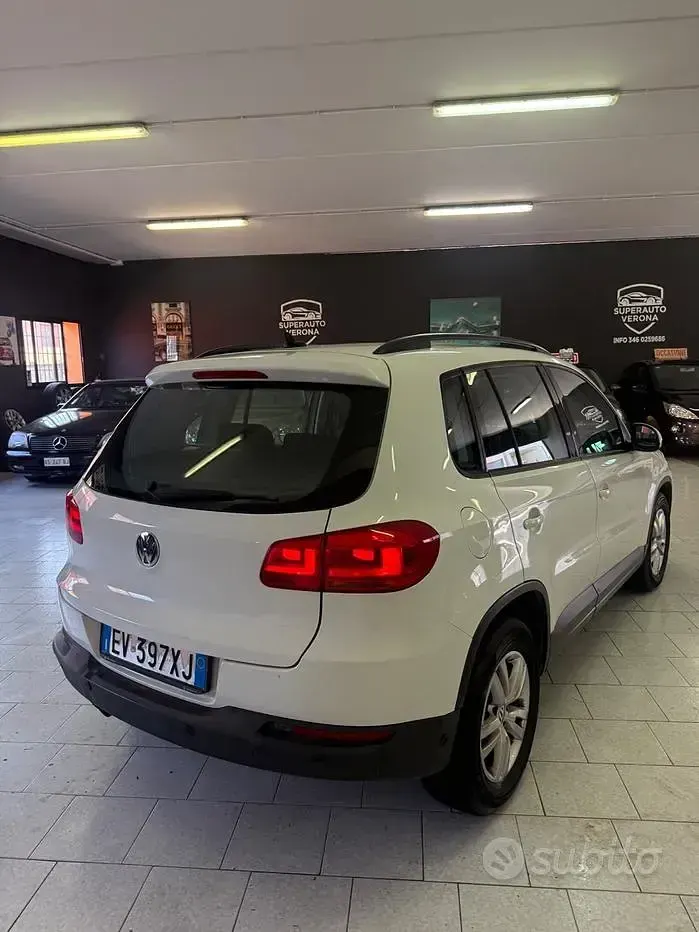 Usata VW Tiguan Trendline 122 CV (89 kW) 2014 Bianco SUV