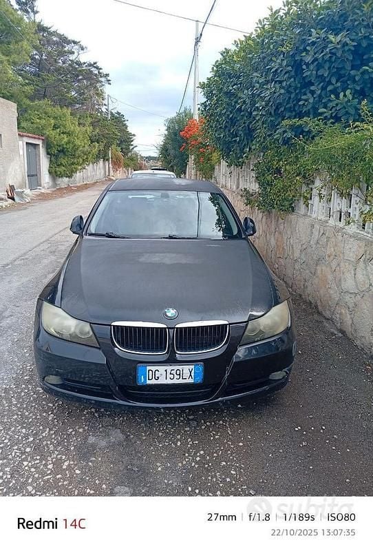 Usata BMW 320 2007 Nero Berlina