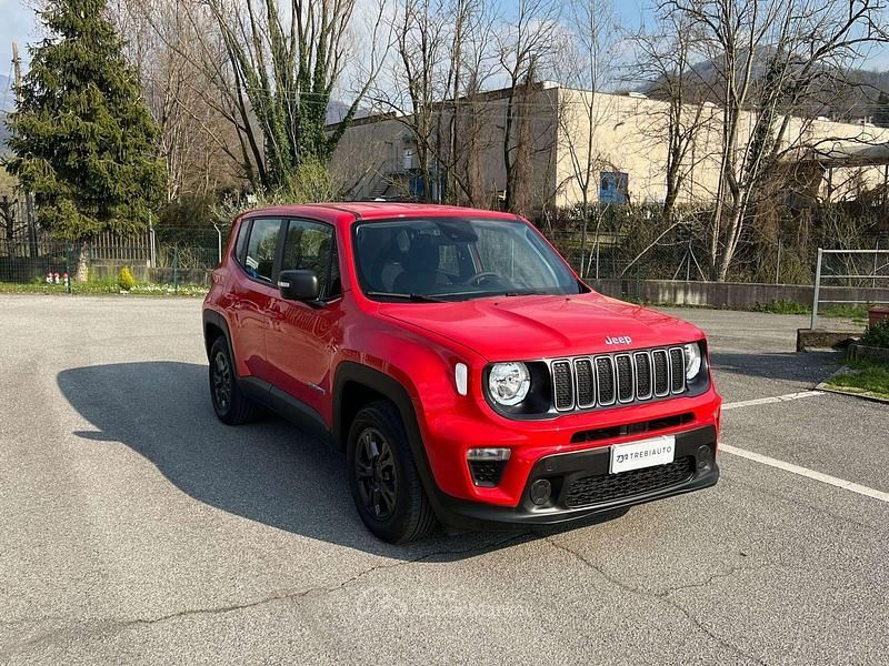 Rosso Usata 2022 Jeep Renegade Longitude SUV | 21.200 € (Cara) - Immagine 1/4
