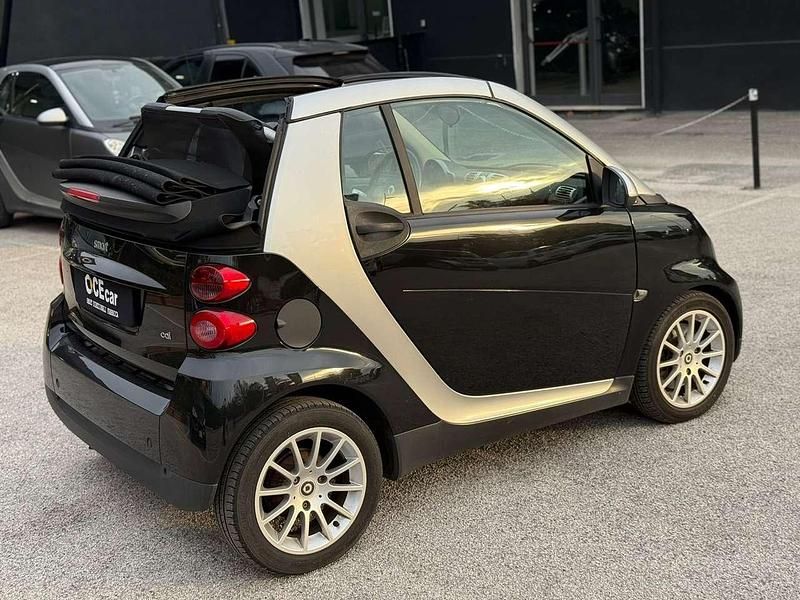Usata Smart ForTwo Cabrio Passion 45 CV (33 kW) 2008 Eca black tridion silver met. Cabrio