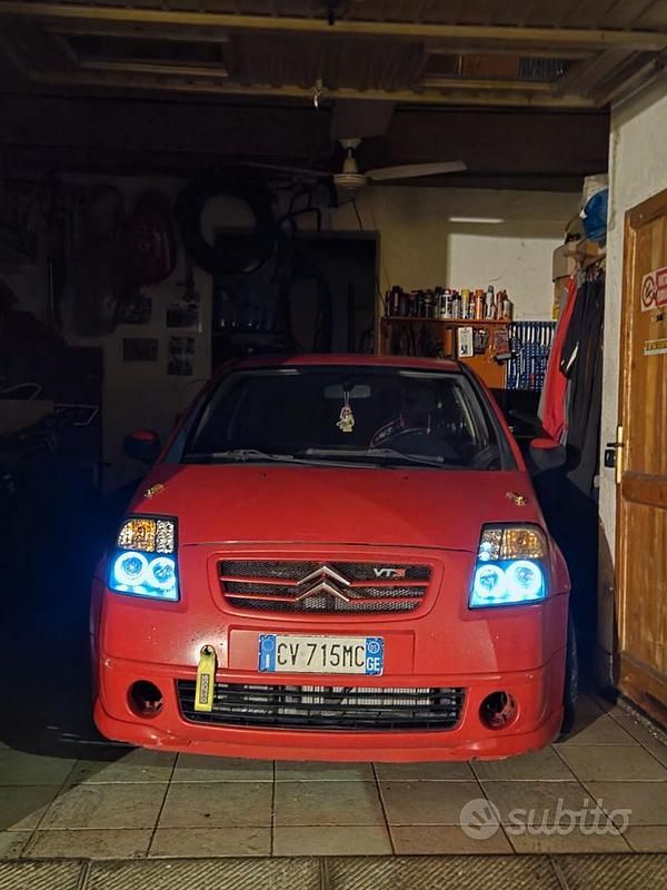 Usata Citroën C2 2005 Rosso Utilitaria