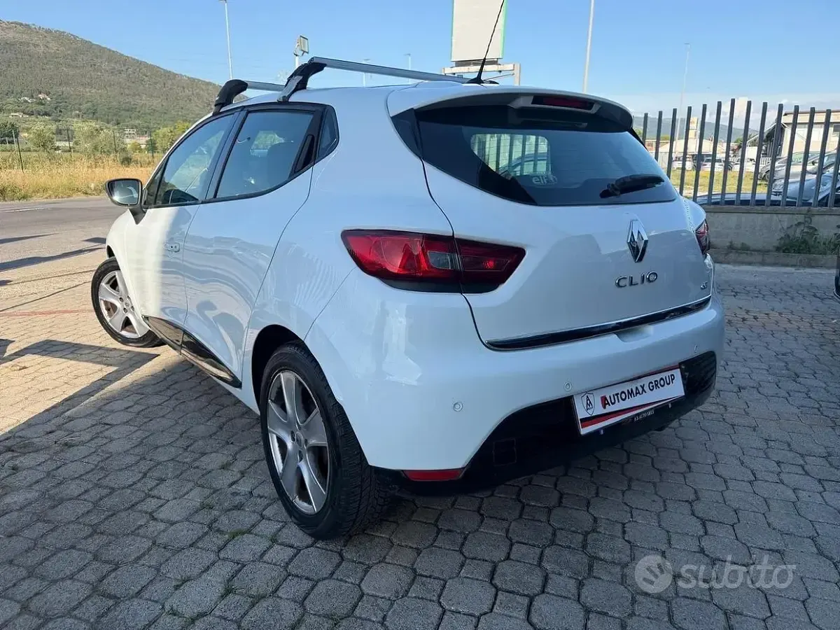Usata Renault Clio IV 90 CV (66 kW) 2013 Bianco Berlina