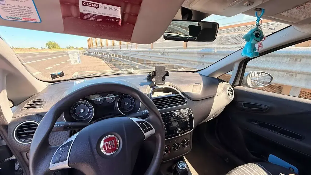 Usata Fiat Punto Evo Active 77 CV (56 kW) 2012 Grigio Utilitaria