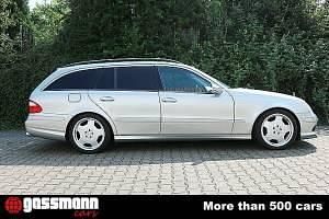 Usata Mercedes E500 Avantgarde 306 CV (225 kW) 2004 Argento Station wagon