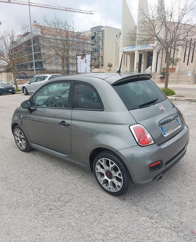 Usata Fiat 500 95 CV (69 kW) 2013 Grigio Utilitaria