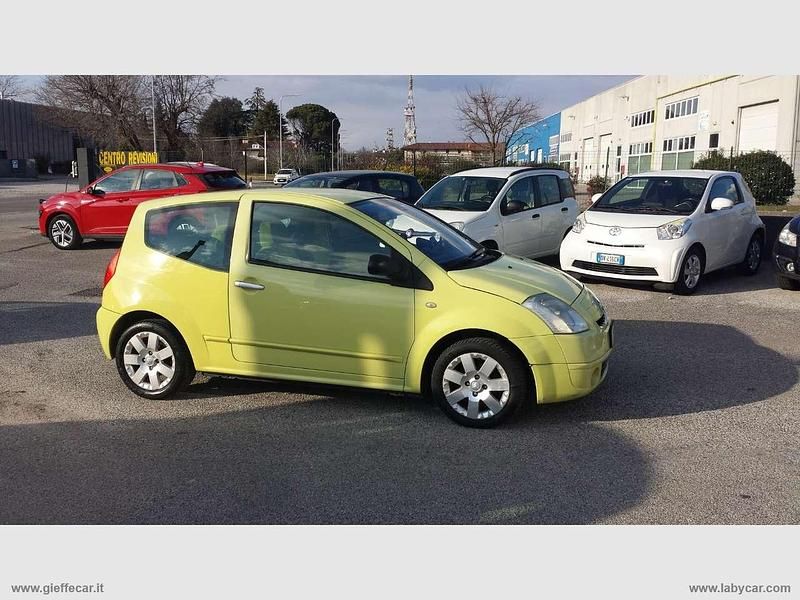 Usata Citroën C2 Elegance 68 CV (50 kW) 2003 Giallo Utilitaria