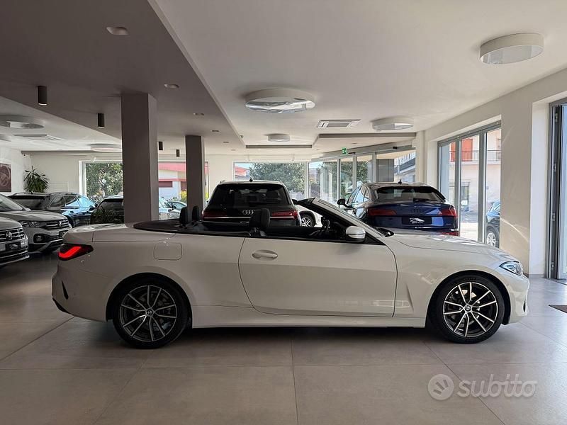 Usata BMW 420 Sport Line 192 CV (141 kW) 2023 Bianco Cabrio