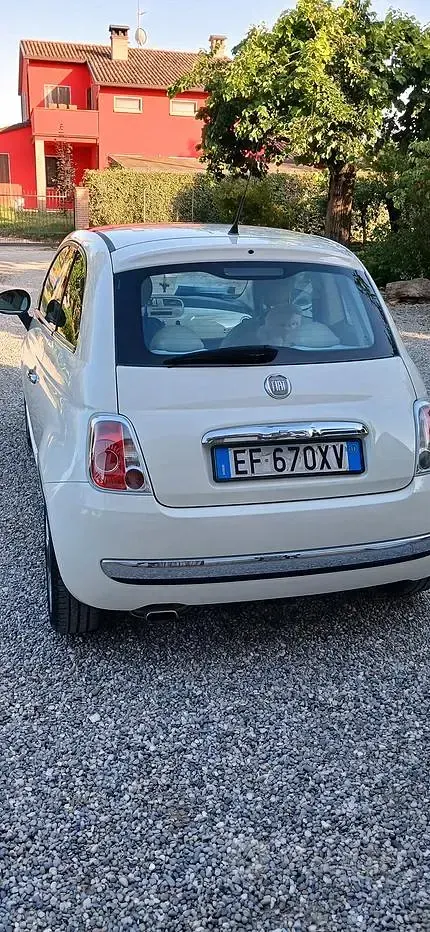 Usata Fiat 500 69 CV (50 kW) 2011 Bianco Berlina