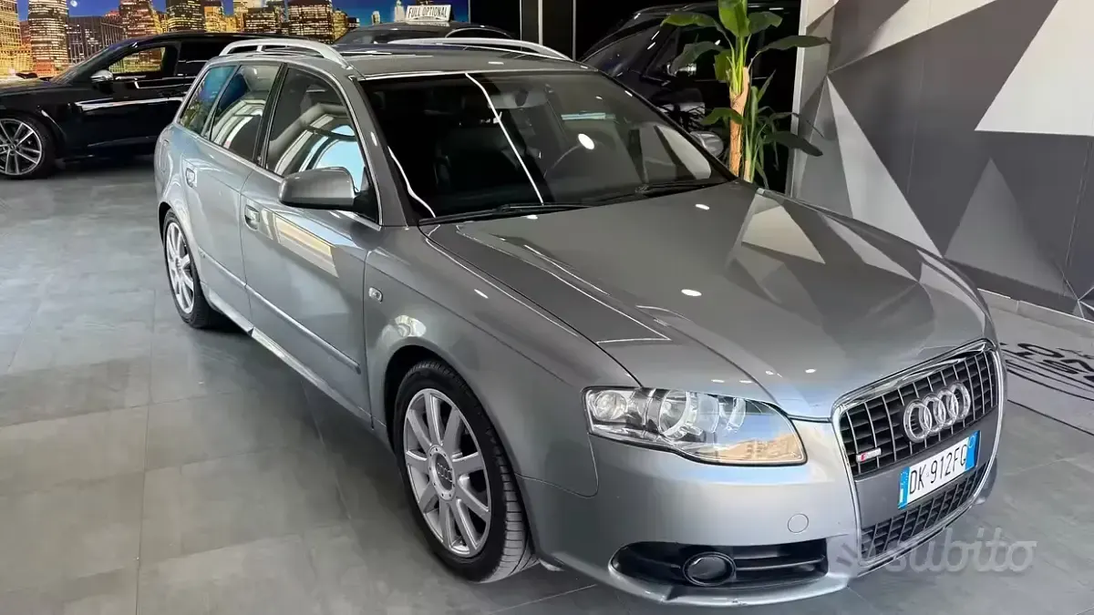 Usata Audi A4 S-Line 116 CV (85 kW) 2007 Grigio Berlina