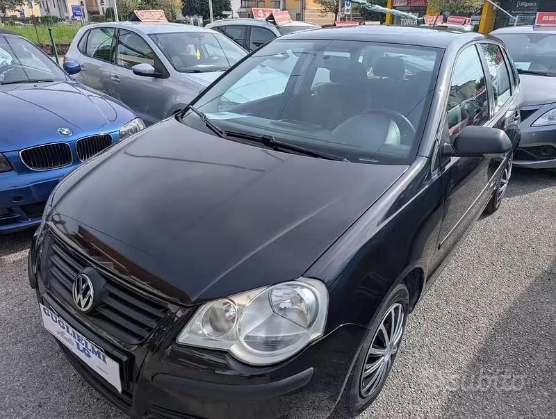 Usata VW Polo Comfortline 70 CV (51 kW) 2008 Nero Utilitaria
