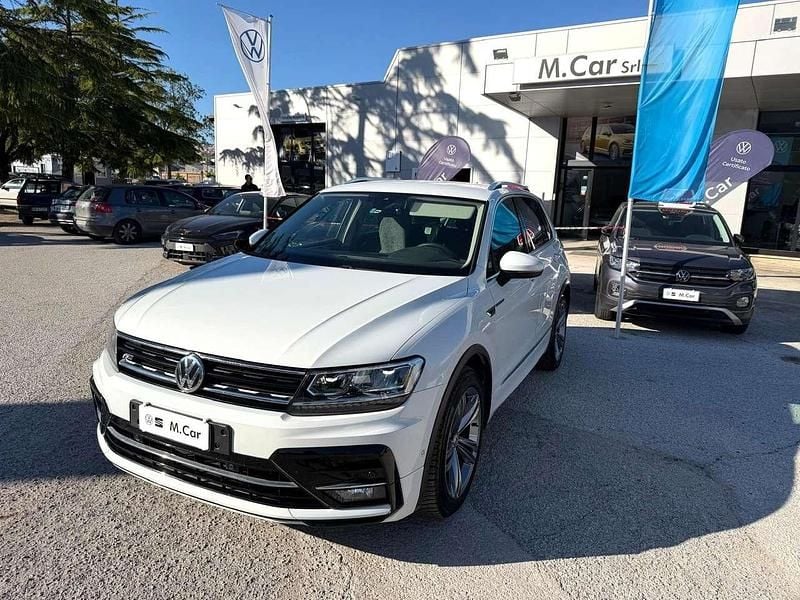 Usata VW Tiguan Advance 150 CV (110 kW) 2020 Pure whait SUV