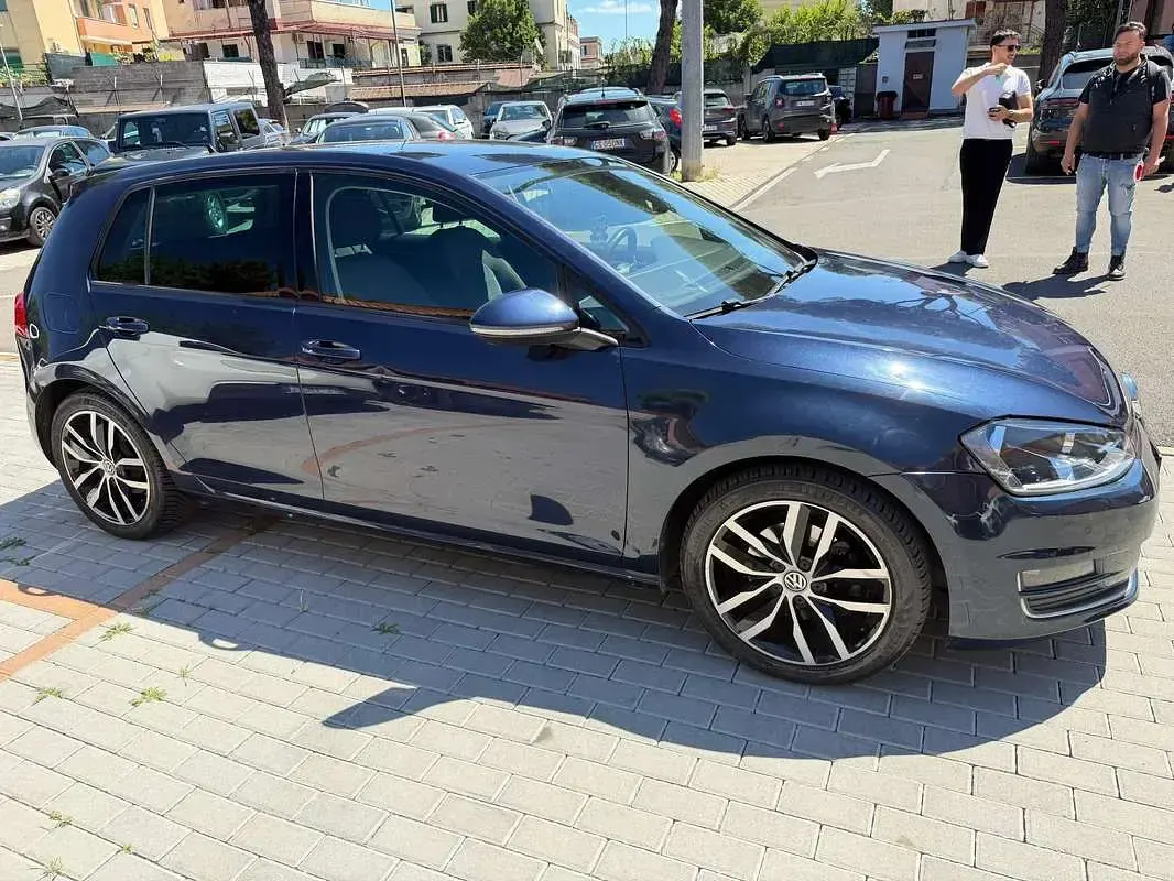 Usata VW Golf VII Executive 110 CV (80 kW) 2016 Blu/azzurro Berlina